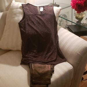 Shimmer top from The Limited